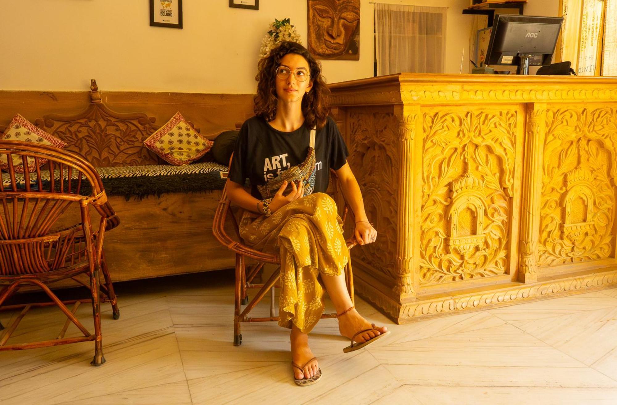 Open Road Hostel And Cafe Jaisalmer Esterno foto